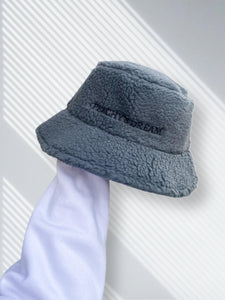 Charcoal Sherpa Bucket Hat